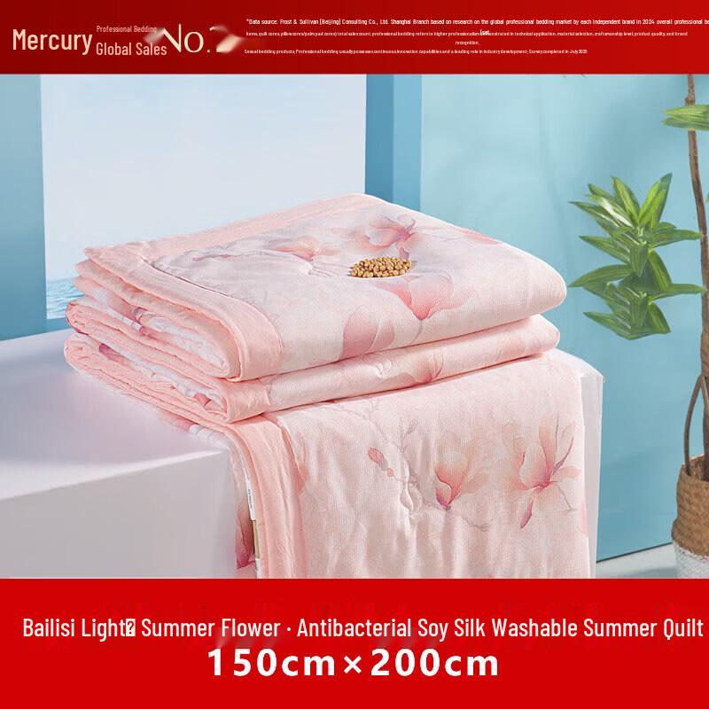 Bailisi Antibacterial Soy Fiber Summer Quilt