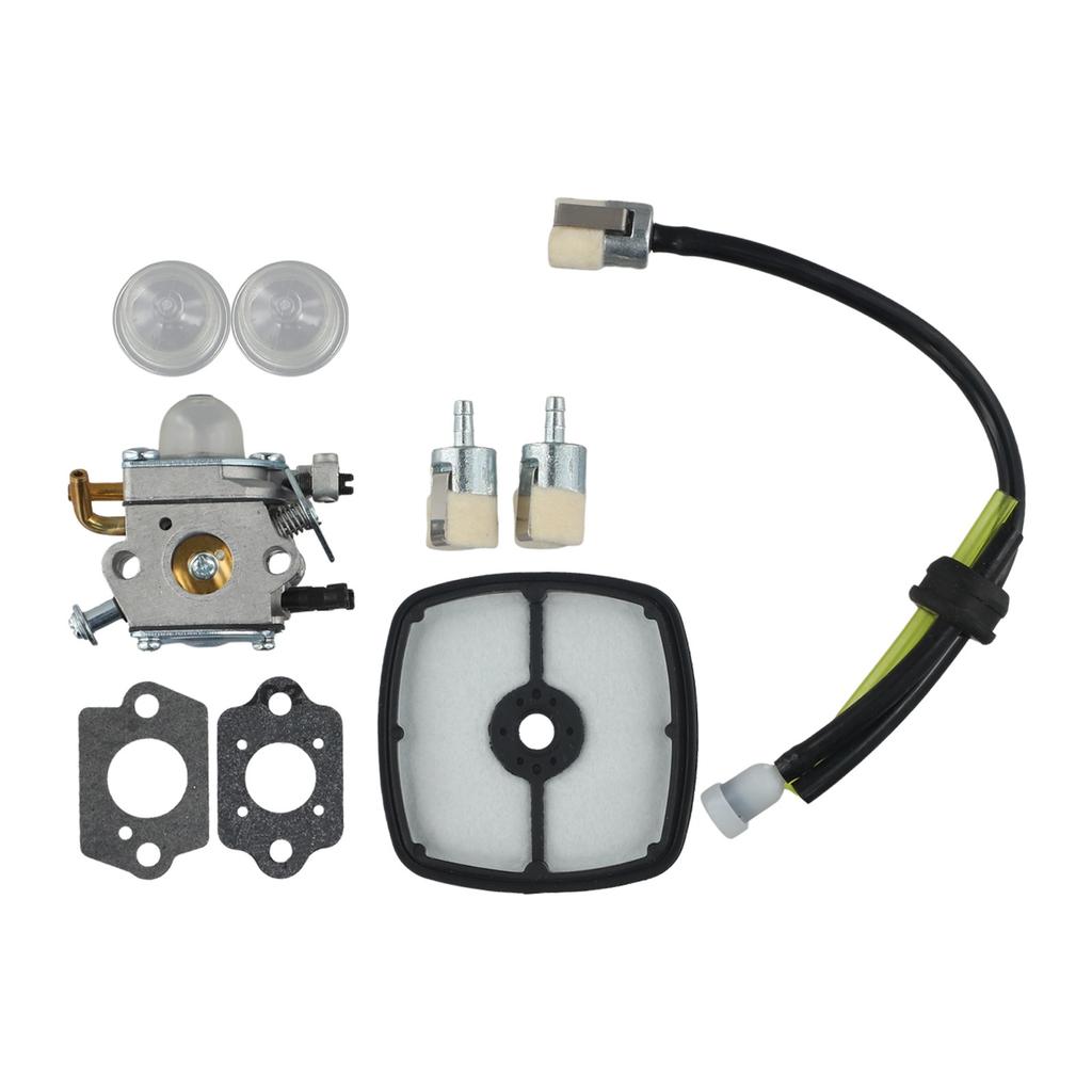 1set Carburetor Kit For C1U-K42 For Echo PB200 PB1000 PB2100 PB-2155 Blower ES-2100 Shredder Leaf Debris Blower Part       New