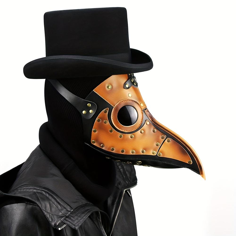 Set costume steampunk, da dottore della peste, per adulti