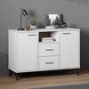 VidaXL Buffet with Legs, Sideboard with Storage, Cupboard with Compartments and Drawers, Living Room Furniture, 351020