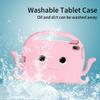 Für iPad (2025)/10.9 (2022)/Air 11 (2025)/(2024) EVA Hülle Cartoon Krake Handgriff Tablet Hülle mit Schultergurt