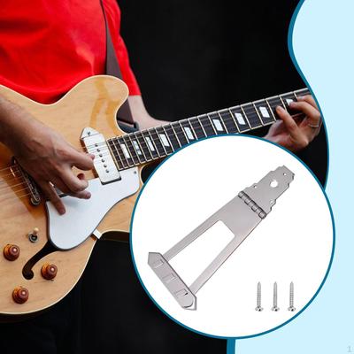 Elektrische Gitaar Trapezium Brug Staartstuk Vervanging voor Bas Accessoire Onderdelen Muzikaal