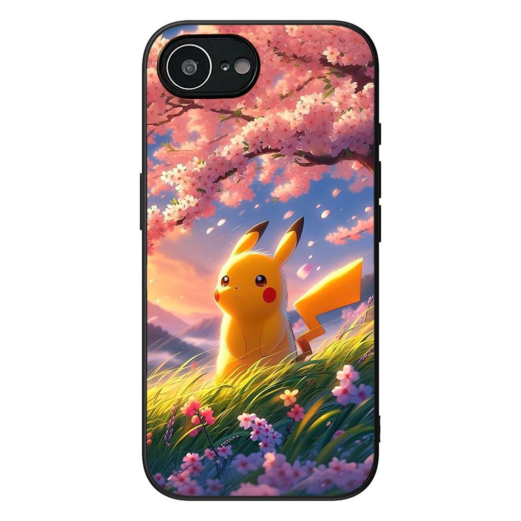 Soft Cover for Samsung Galaxy S25 S24 S23 FE Plus Ultra S7 Edge A16 A15 5G s25+ Coque Phone Case P-Pokemons GO Gengar P-Pikachus