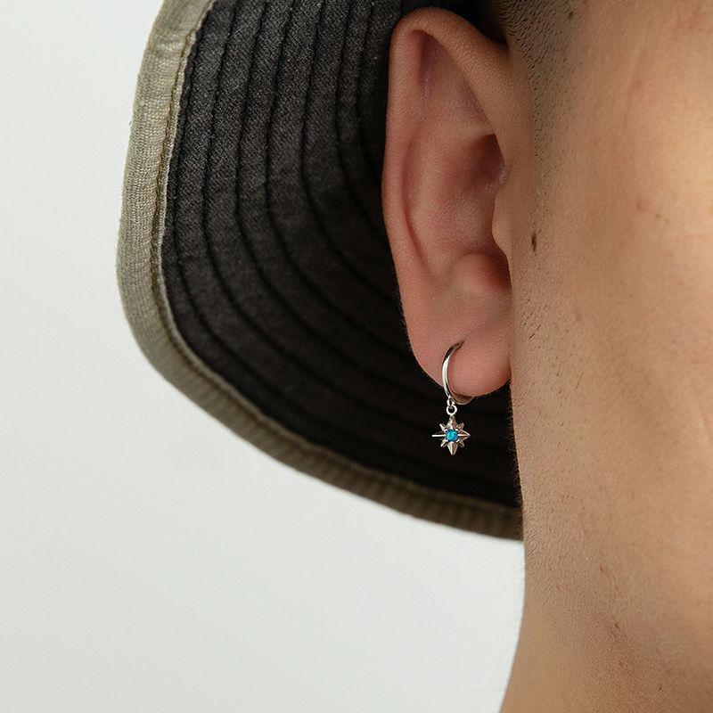 

INS Sterling Silver Fashion Women s XINGX Earrings Single