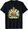 NEUES LIMITIERTES Britisches Königswappen England Königin Wappen T-Shirt