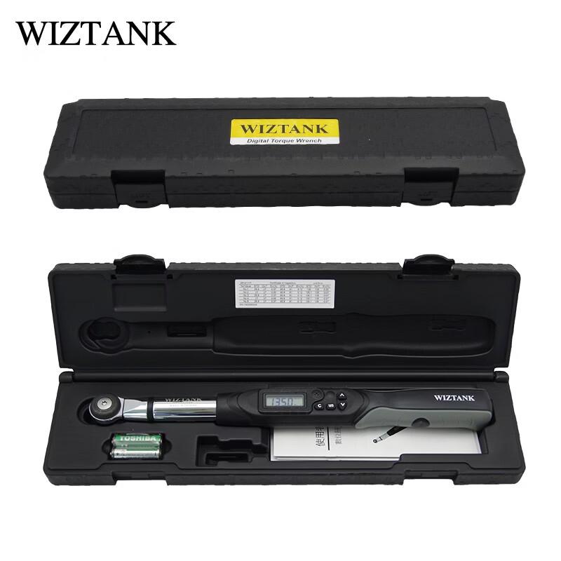 WIZTANK Taiwan Digital Interchangeable Head Adjustable Torque Wrench