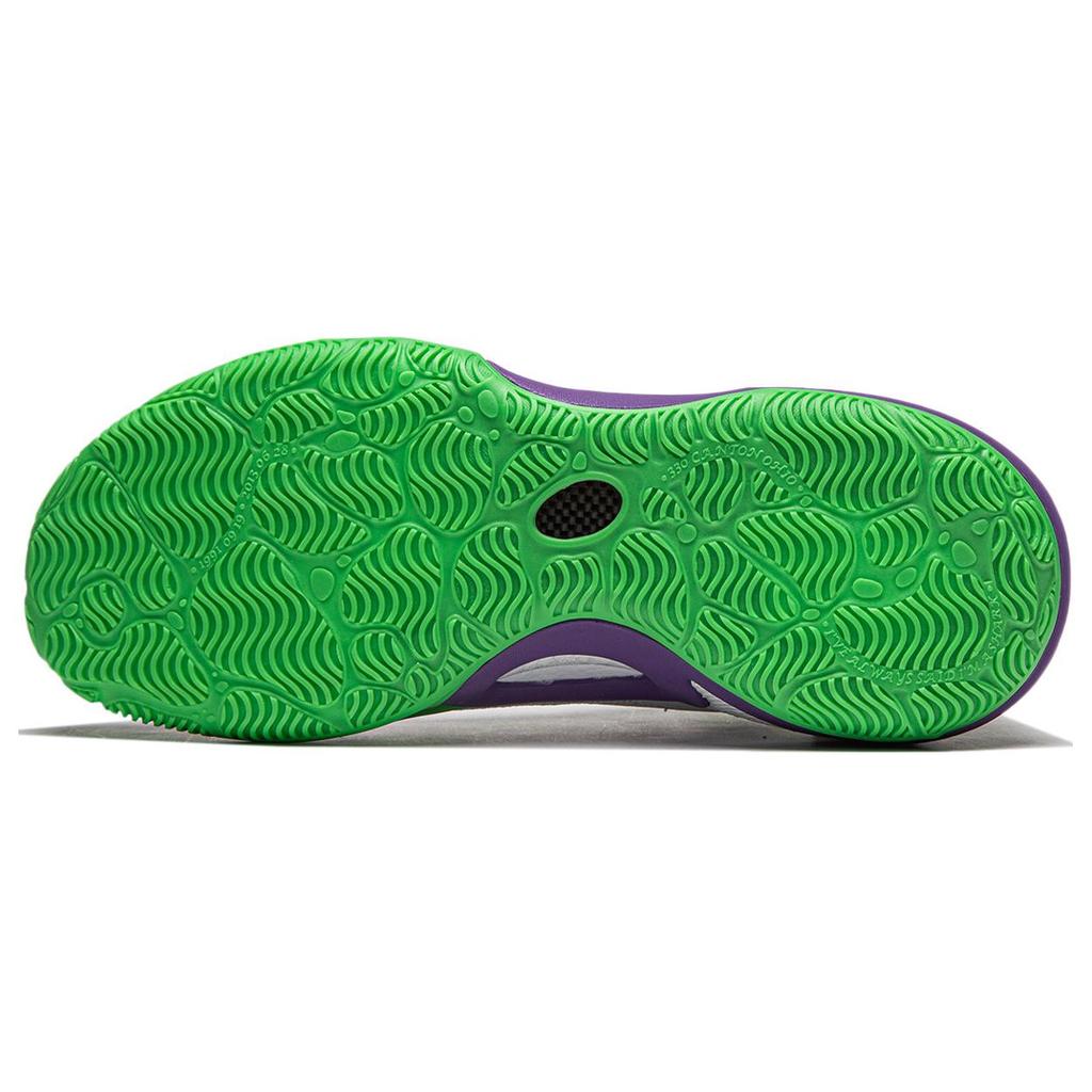 Li Ning CJ 3 Cushioning Slip Resistant Abrasion Resistant Lightweight Rebound Low top Basketball Shoes Men's ABAU007-8