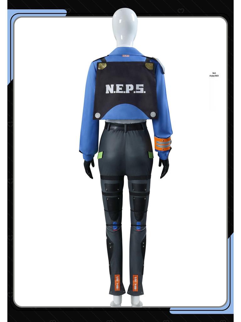 Zhu Yuan Cosplay Costume - Zero Department Criminal Investigation Team
