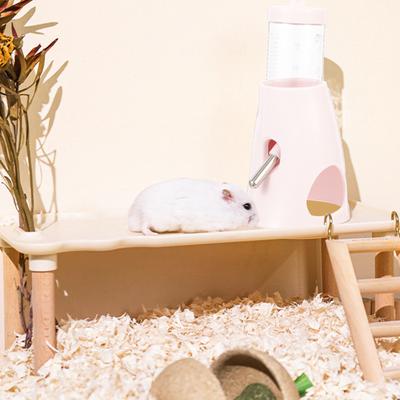 Průhledná neprotekoucí napáječka pro křečka, klecový krmítko pro morče, činčilu, potřeby pro mazlíčky, stojací napáječka