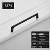 Modern Gold and Black Zinc Alloy Cabinet and Wardrobe Door Handles
