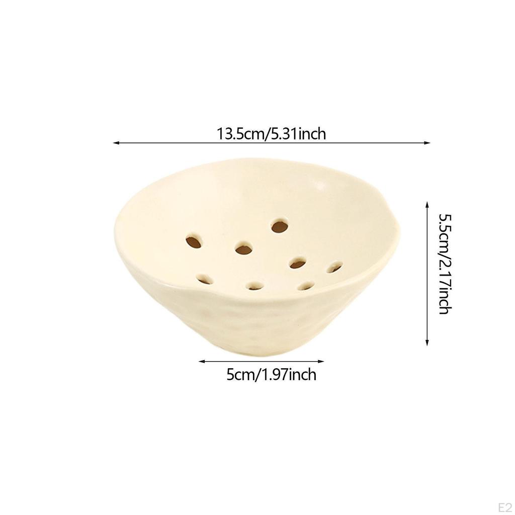 Floral Holder Frog Ceramic Vase Bowl Flower Arrangement Stem for Tea Room