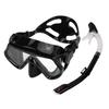 Adults Adjustable Snorkeling Set Snorkel Goggle Breathing Tube Set Adults Snorkeling Gear for Swimming Training