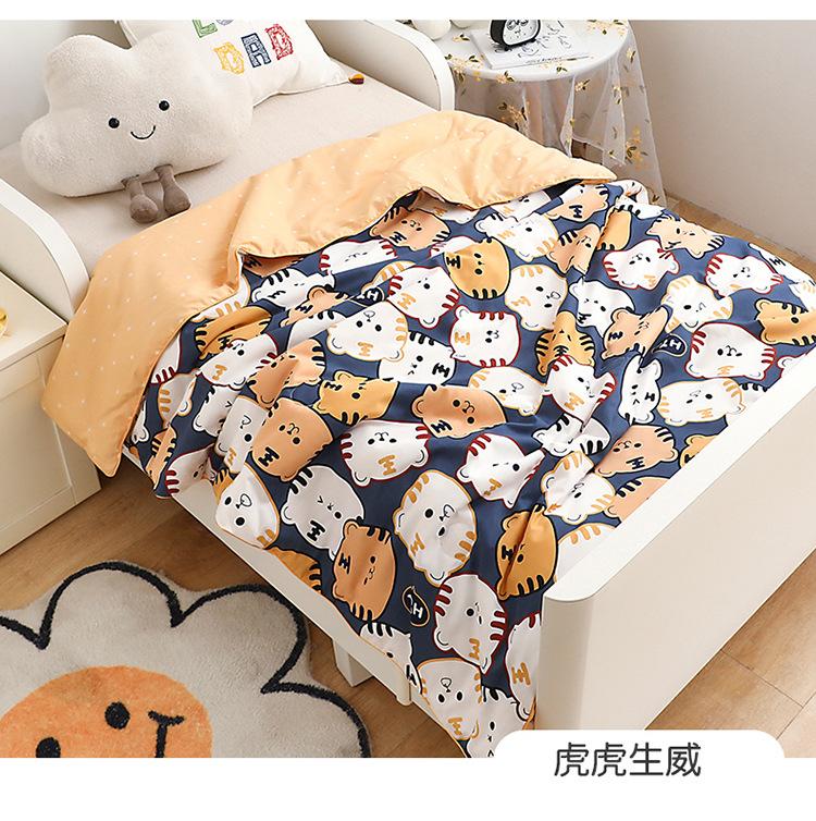Class a 60 Rolled Printed Long-Staple Cotton Kindergarten Entrance Children's Summer Quilt
