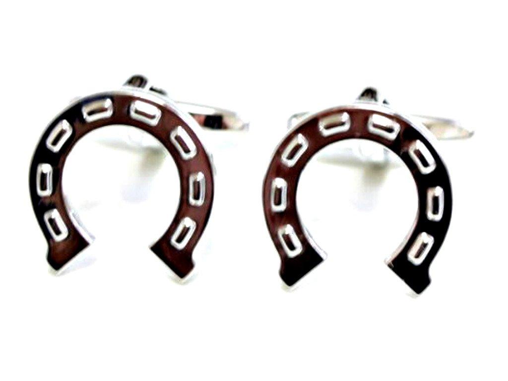 

Kamakura Cufflinks Workshop Horseshoe Silver Cufflinks ah040 (Cufflinks)