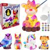 Male deine eigene Einhorn-Lampe Kunst-Set, DIY Nachtlicht, Basteln & Handarbeit, Malset für Kinder von 8-12 Jahren, Künstlerbedarf Geburtstagsparty