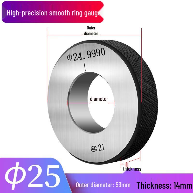 Precision Smooth Inner Diameter Ring Gauge