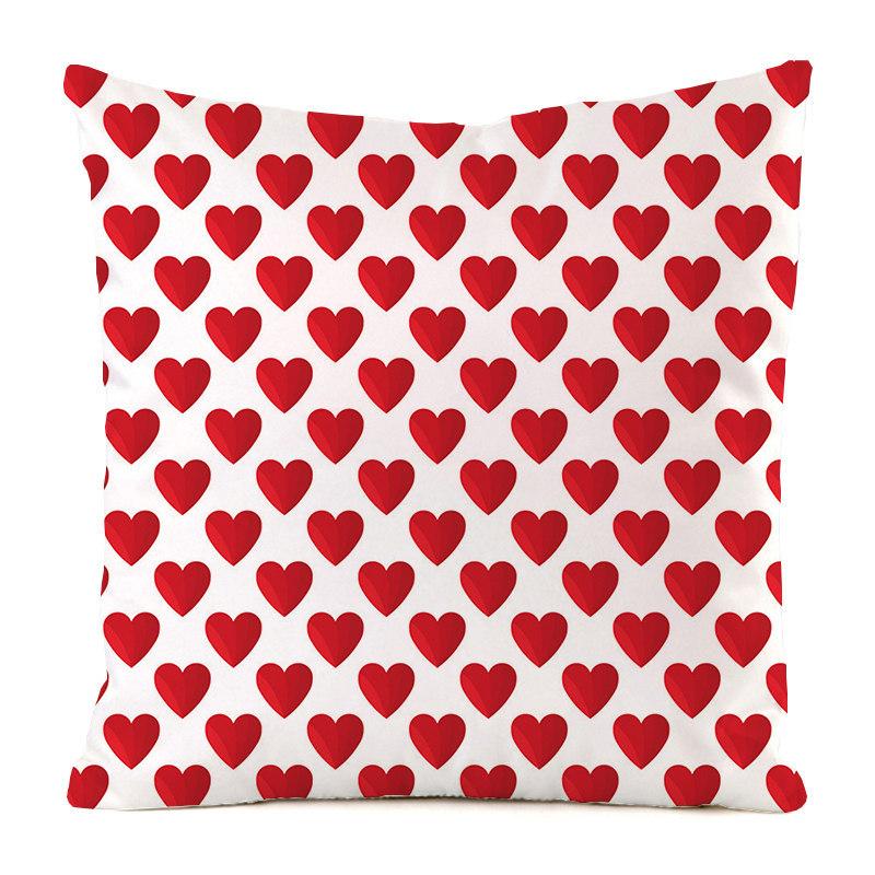 Nordic Geometric Spot Pattern Digital Printing Short Plush Pillow Covers For Car Sofa Office Cushion Cover Home Goods