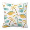 Office Sofa Car Cushion Cover Luxury Home Decoration Pillow Cover Cute Cartoon Little Dinosaur Animal Pattern