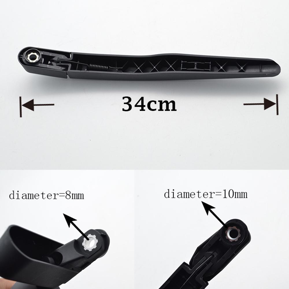 Rear Window Windshield Wiper Arm Blade for 2013-2016 Ford Escape 2015-2017 Lincoln MKC Natural Rubber Rear Window Windshield Wiper Arm Blade for 2013-2016 Ford Escape 2015-2017 Lincoln MKC Natural Rubber