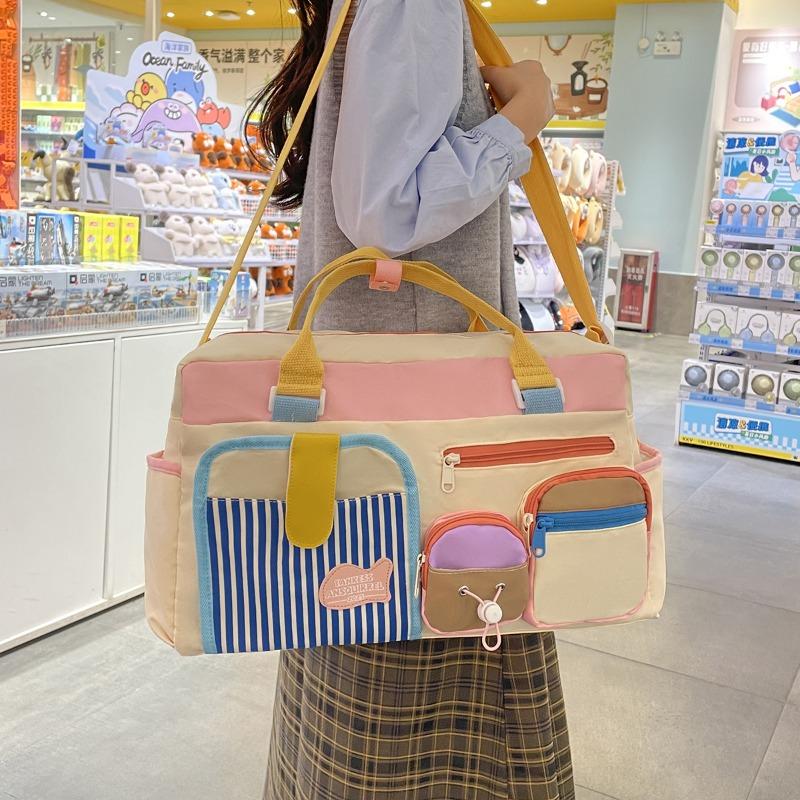 Handbag Trendy Luggage Storage Large Capacity Commuter Bag Handbag Travel Bag