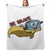 Brave Little Toaster TShirtBe Brave Little Toaster Throw Blanket Soft Comfort Blanket for Reading Watching TV