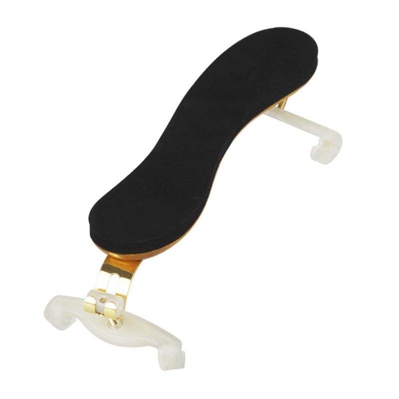 Violin Shoulder Rest for 1/2-4/4 Size, Collapsible and Height Adjustable Feet