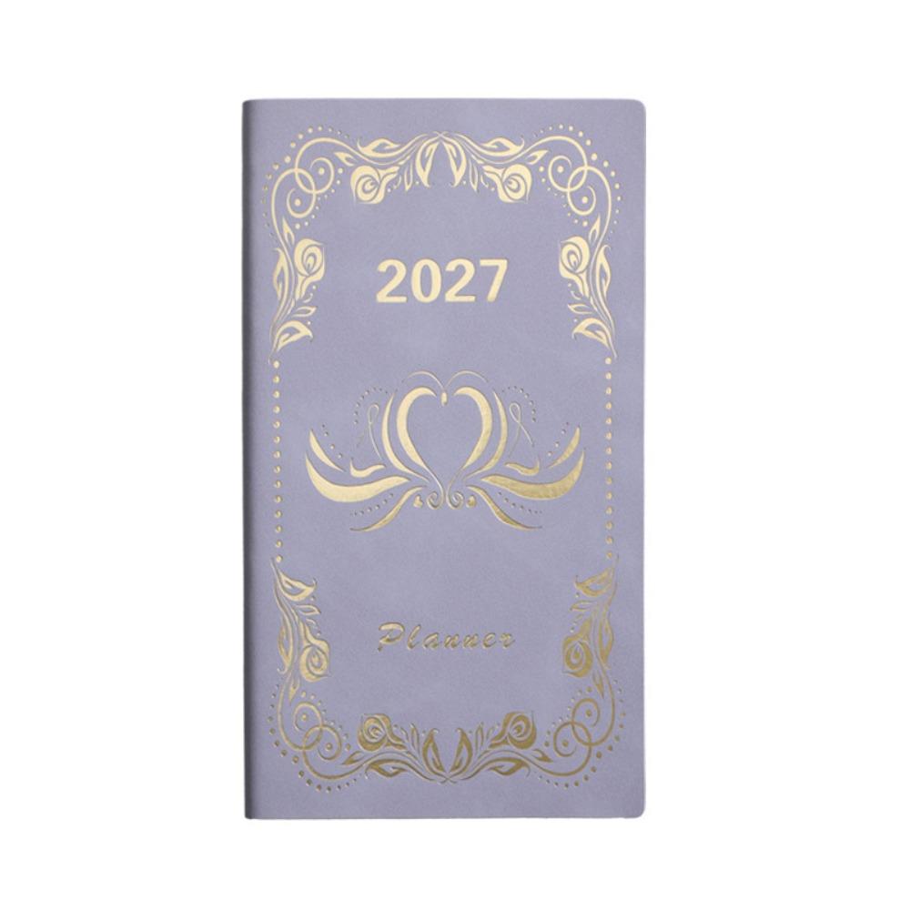 Wear-resistant 2027 Schedule Planner Notepad A6 Office Work Planner Diary Writing Pads  Business