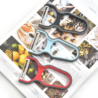 Multi-function Potato Peeler Fruit Vegetable Chopper Mini Spud Slicer Grater Set Random Color Kitchen Tools