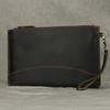 Hot Selling Men's Handbag with Crazy Horsehide, Grab and Toe Layer, Cowhide, Large Capacity Business Wallet