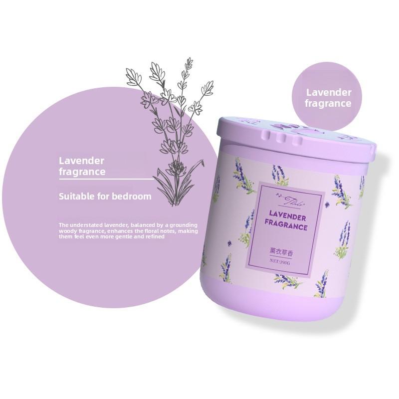 

Домашний комнатный дезодорирующий ароматерапевтический твердый крем, освежитель воздуха, ароматерапевтические украшения, удаление запаха в ванной и туалете Lavender fragrance