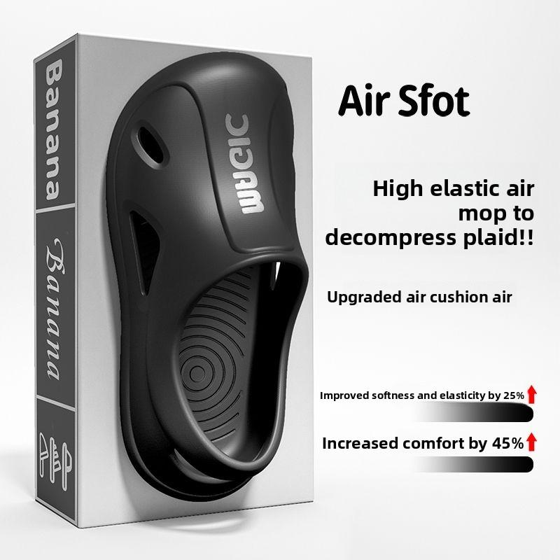 

Мужская дорожная сумка с перфорированной обувью, Мужская перфорированная обувь с ощущением «наступил в какашку», Мужские сандалии на толстой подошве 44-45 чёрный