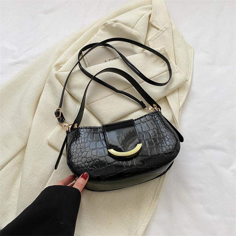 

Trendy Small Square Handbag For Women In Stylish Black Gold Silver Green Purple Orange Colors Ideal For Casual Everyday Use StyleA
