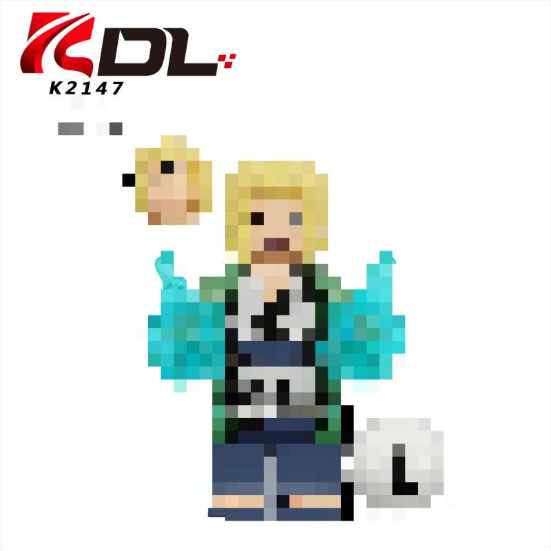 KDL819 Ninja Anime Minifigure Building Blocks - Trendy Educational Play Toys