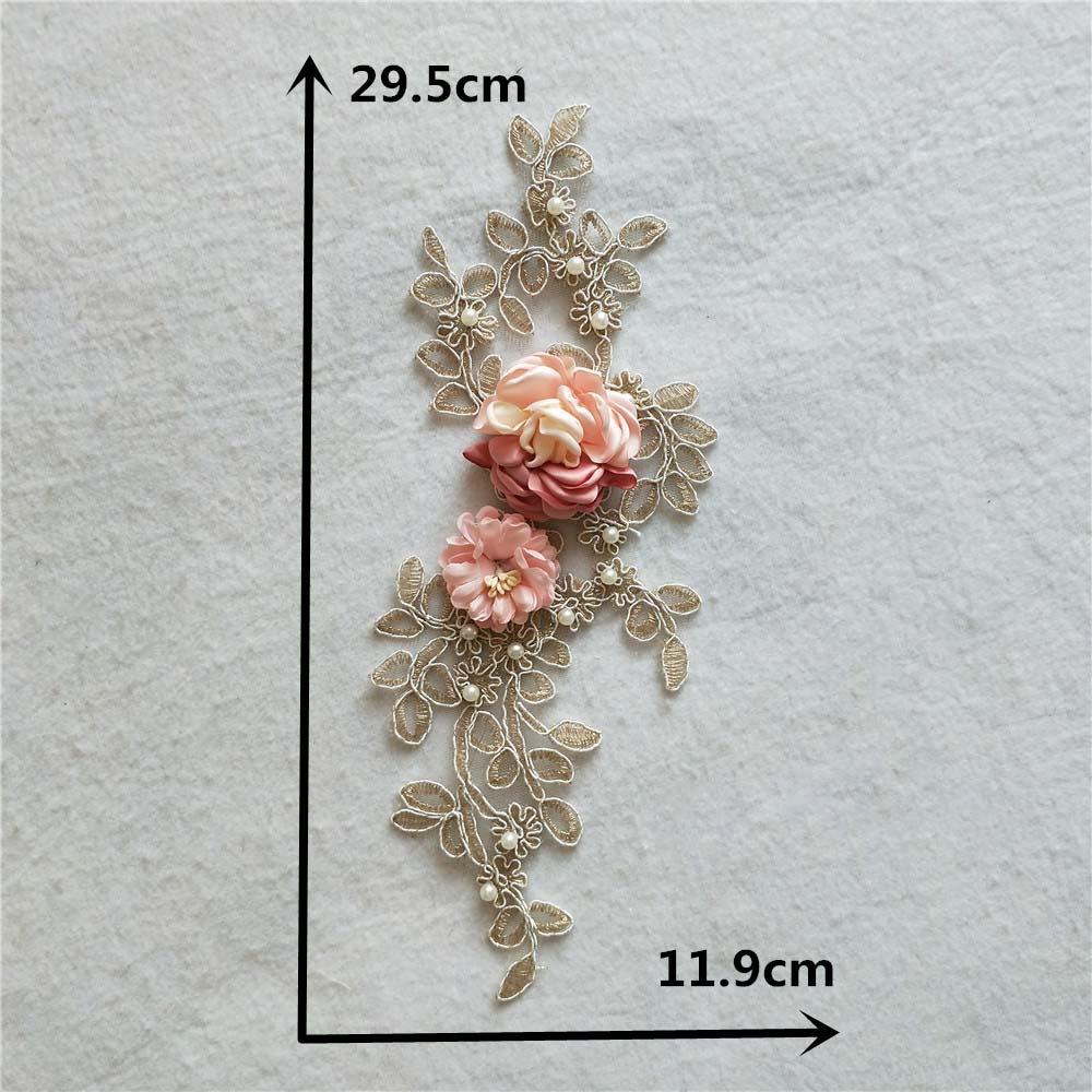 Diy Polyester Hand-Sewn Clothing Clothing Accessories Decoration Cheongsam Dress Dress Performance Dress Wedding Decoration