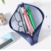 Cartoon Mesh Pencil Bag Transparent Transparent Stationery Bag Stationery Pouch  Student