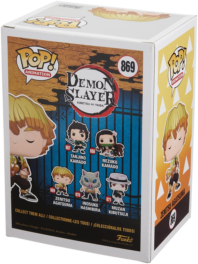 Funko Demon Kimetsu No Yaiba Zenitsu Agatsuma POP! Animation Slayer