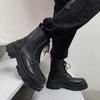 Platform High Top Patent Leather Shoes Men Formal Mens Dress Shoes Luxury Brand Wedding Shoes for Men Zapatos Hombre Chaussure