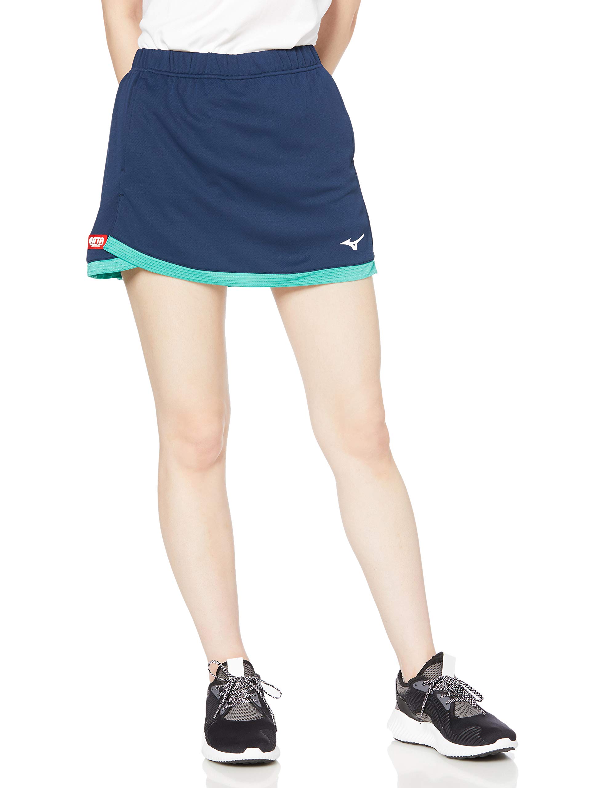 

Mizuno Table Tennis Game Easy to Move JTTA Dress Size M Skirt, in, Moisture-Wicking, Quick-Drying, Standard, Certified, Women s, Navy, (82JB0216)