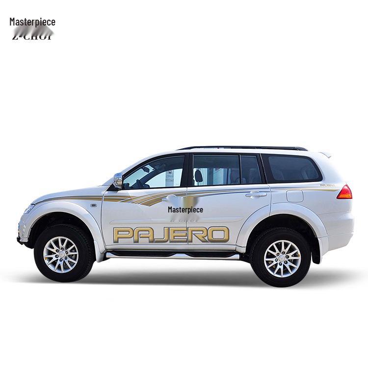 Mitsubishi Pajero V97/V93/V73/V77 Body Stripes: Exterior Pinstripe Sticker Decoration