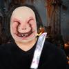 Creepy Zombie Boy Mask Latex Halloween Costume Facewear Headgear for Scary Masquerade Party Props and Cosplay