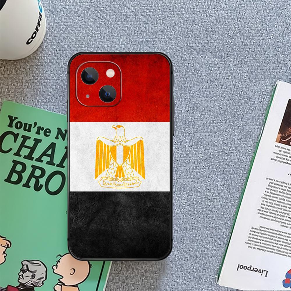 Egypt Egyptian Flag Phone Case Cover Coque For Iphone Xiaomi Mi Samsung Galaxy Redmi Note A S 11 12 13 14 15 22 23 24 5G Pro Plus Max Fe Ultra