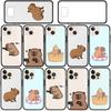For Samsung Galaxy S25 S24 S23 S22 S21 Ultra FE Plus A17 A37 A57 A56 A55 A06 A16 A15 A36 A26 A35 A05 A25 A54 A34 Phone Case Poster Capybara Cover