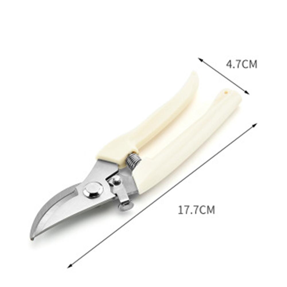 Garden Shears Orchard Pruning Hand Tool Stainless Steel Scissor Branch Tree Trimmers Secateurs For Gardening Scissors Tools белый