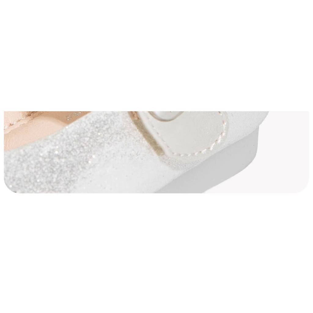 Buty dziecięce Buty księżniczki dla dziewczynek Jesień Nowe Dziewczęce Małe Skórzane Buty Błyszczące Kryształowe Buty Buty do Sukienki