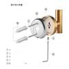 YUET 2 Bathroom Towel Hooks, Screw-in Metal Coat Hooks, Brushed Brass Robe Hooks, SUS 304 Stainless Steel Heavy Duty Door Hanger for Towels, Robes, Cl