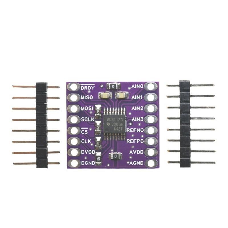 Low Power 16Bit 24Bit Analog To Digital Conversion Module SPI Port Multi Channel Input Programmable Gains Amplifiers