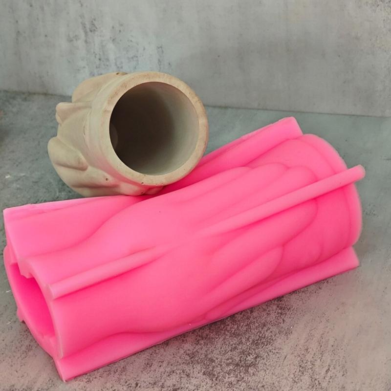 Vase Mould Concrete Flowerpots Silicone Molds Abstract Art Face Shaped DIY Succulent Pot Moulds DIY Table Decorations