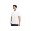 Li-Ning Solid Color Pullover Fitness Sports Polo Shirt Men tops Off-White APLU119-2