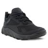 ECCO MX Waterproof Size 3E Women's Sneakers, Black, 22.0-22.5 cm,