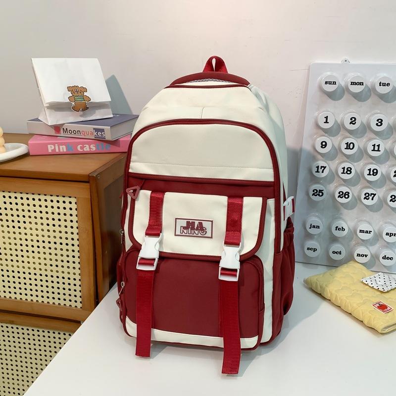 Junior School Bag Women's Large Capacity Lightweight Backpack